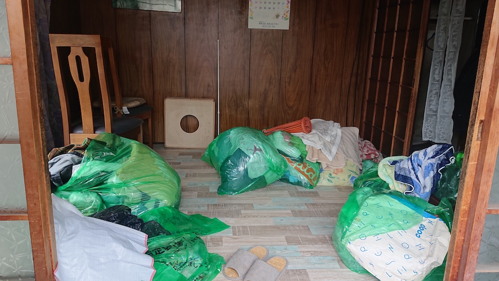 兵庫県尼崎市栗山町の空き家のもう１箇所の１階部分