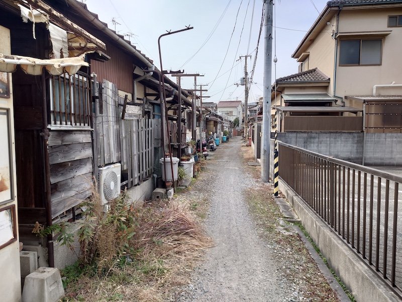 兵庫県尼崎市次屋の下町情緒あふれる街並み｜空き家活用エリア