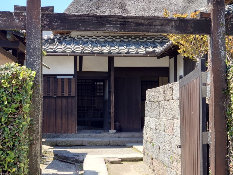 島原武家屋敷群の武家屋敷の門