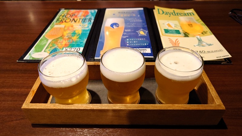大村市 ミュージックバー tori-kのクラフトビール飲み比べセット